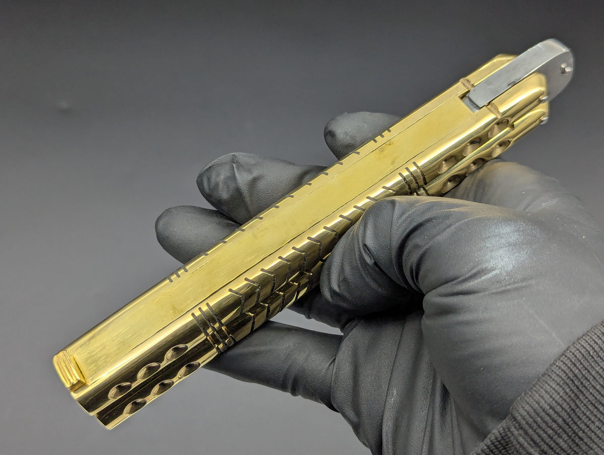394G ULTRA HEAVYWEIGHT PHILIPPINES HANDMADE BALISONG 2T CLIP