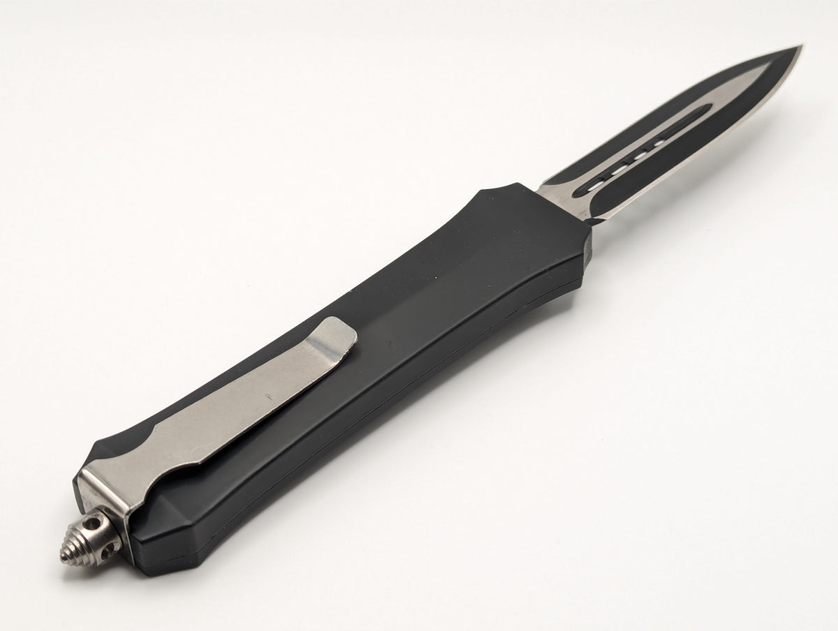 9.5" Gothic Coffin D/A OTF Knife Plain