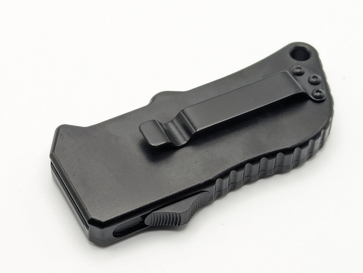 Black D/A Box Cutter OTF Knife