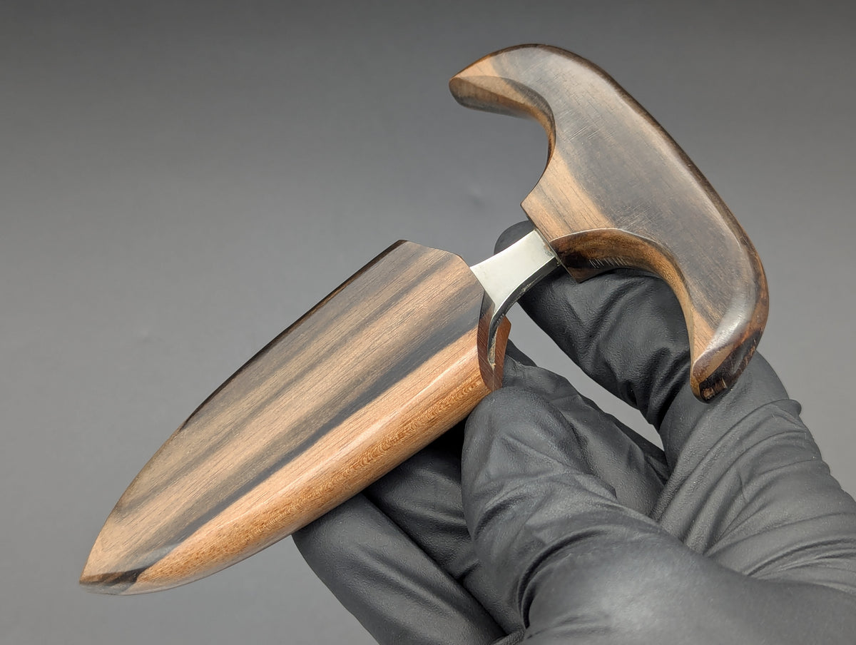 Philippines Handmade Wood & Carbon Steel Push Daggers
