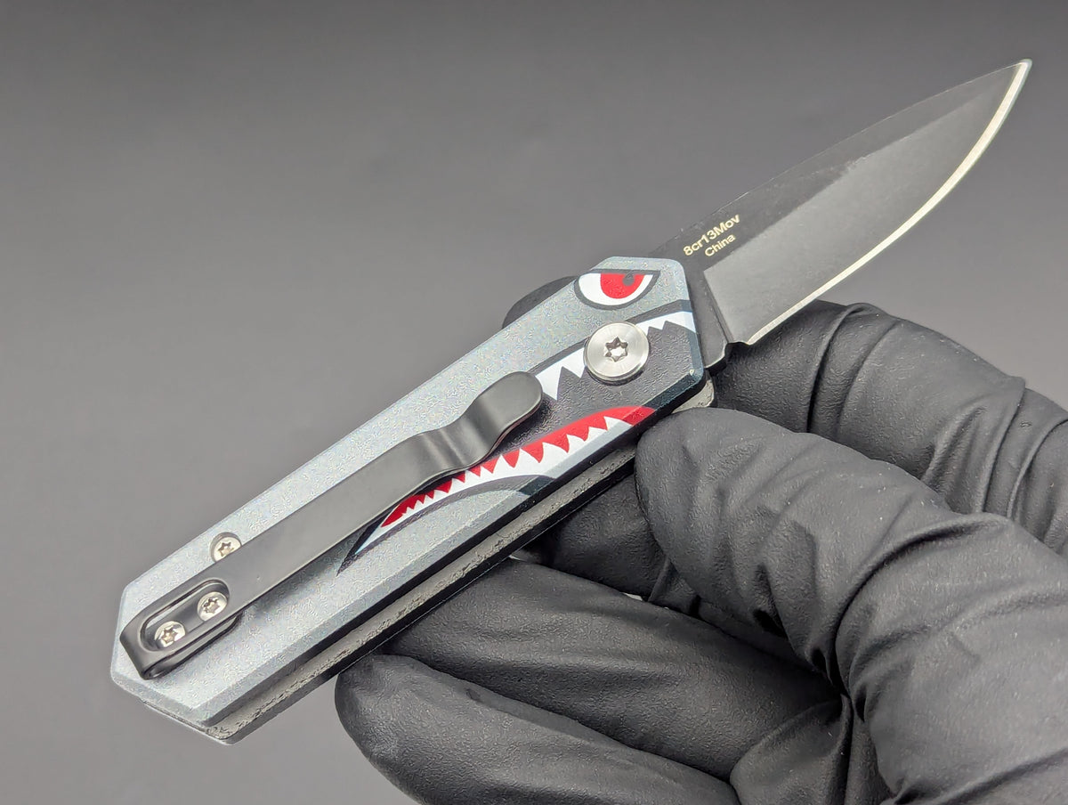 P-40 WAR HAWK AUTOMATIC KNIFE CALI LEGAL