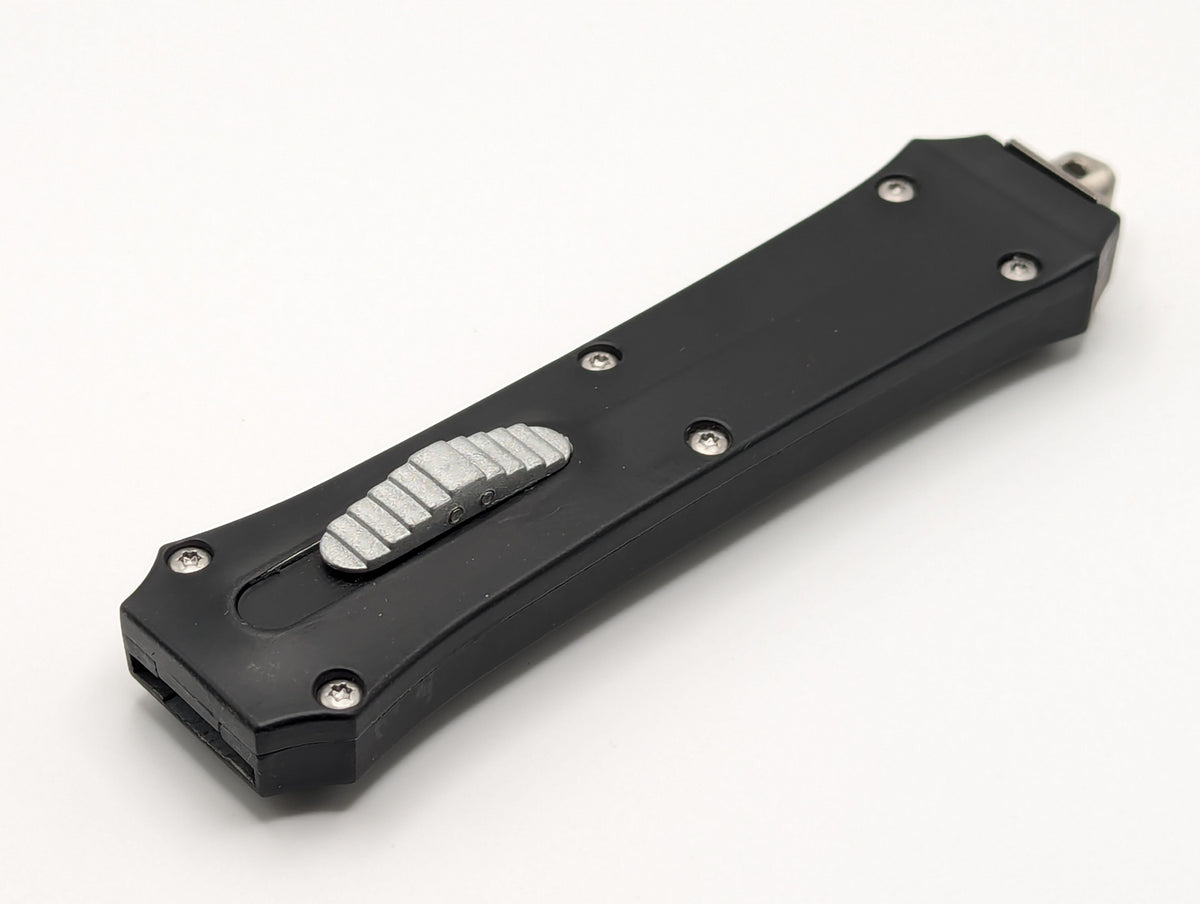 9.5" Gothic Coffin D/A OTF Knife Serrated