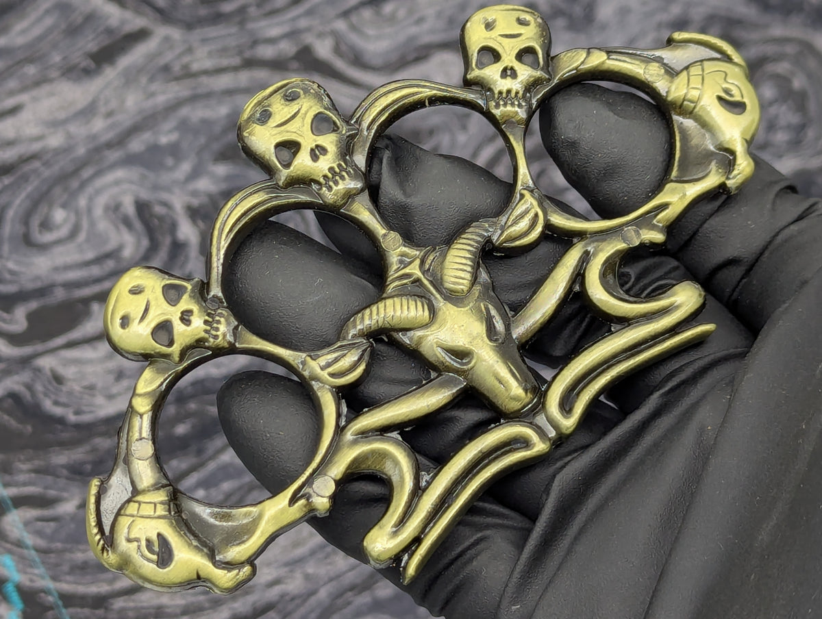 Demon Skull Four Stall Knuckle Duster