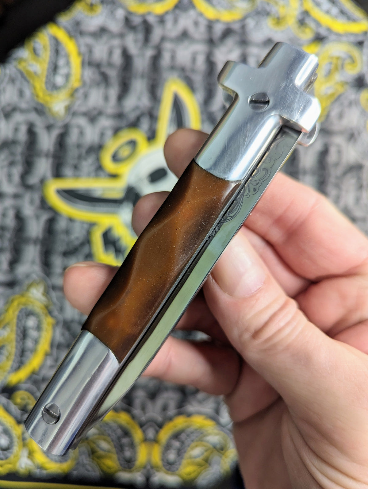 Vintage Russian Prison Made XL Stiletto Knife
