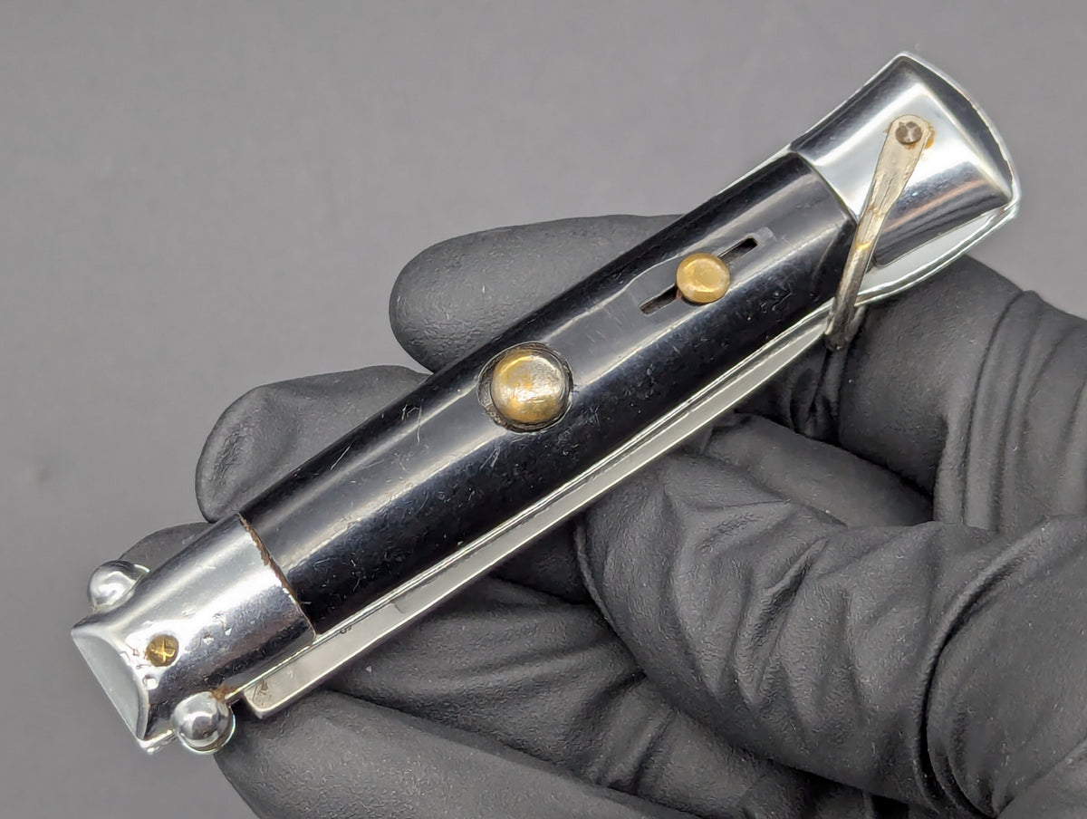 6.5" VINTAGE MICKEY EARS MINI JAPANESE SWITCHBLADE KNIFE