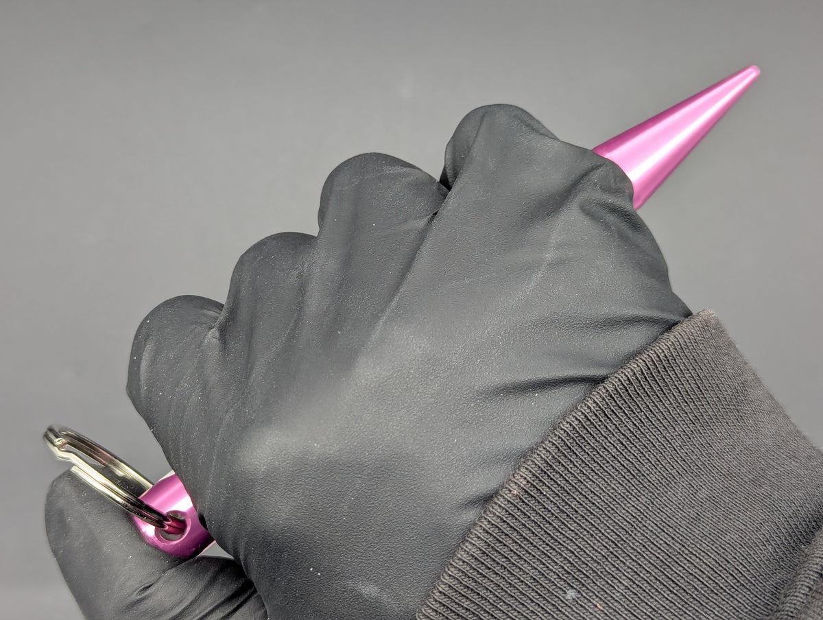 5.5" PINK SELF DEFENSE KUBATON KEYRING