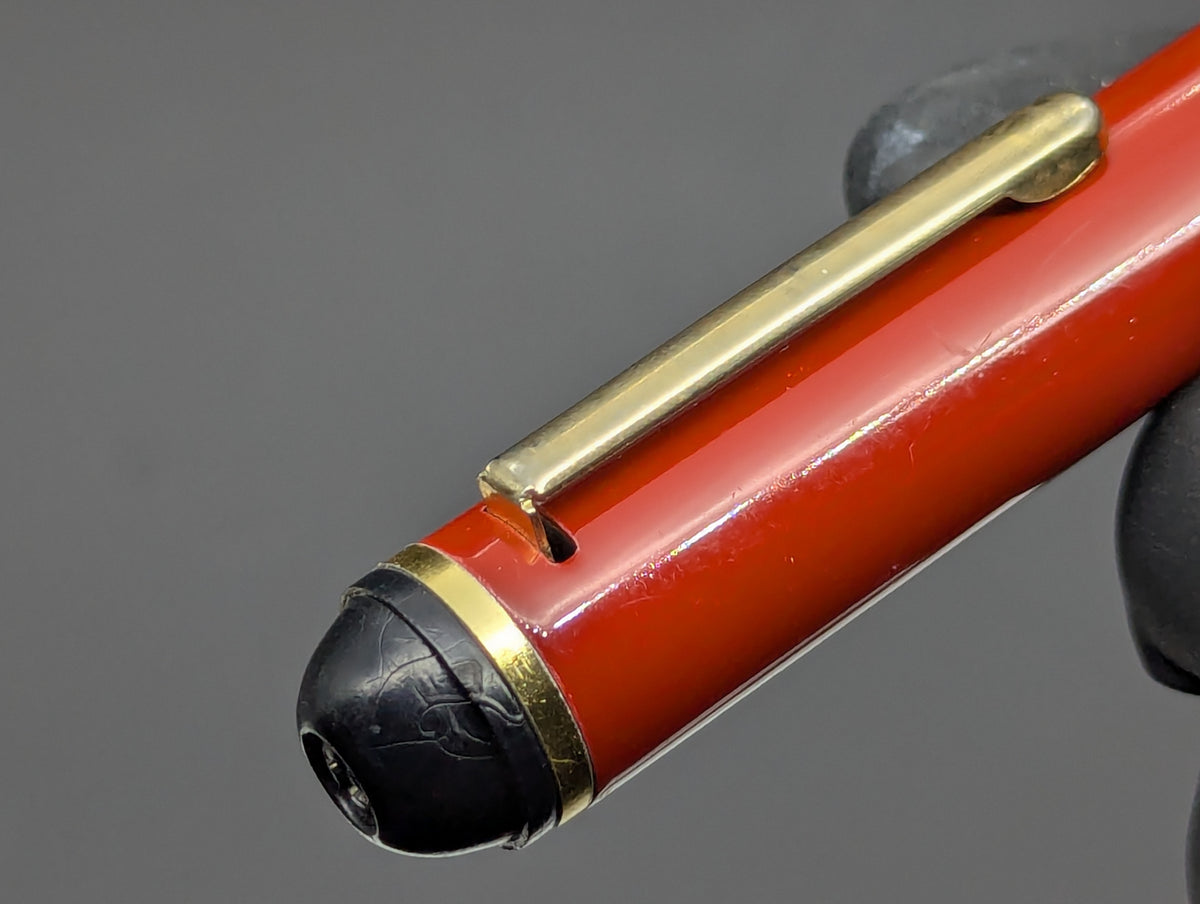 Vintage BELL Brand D/A OTF Gentleman's Pen Red & Gold