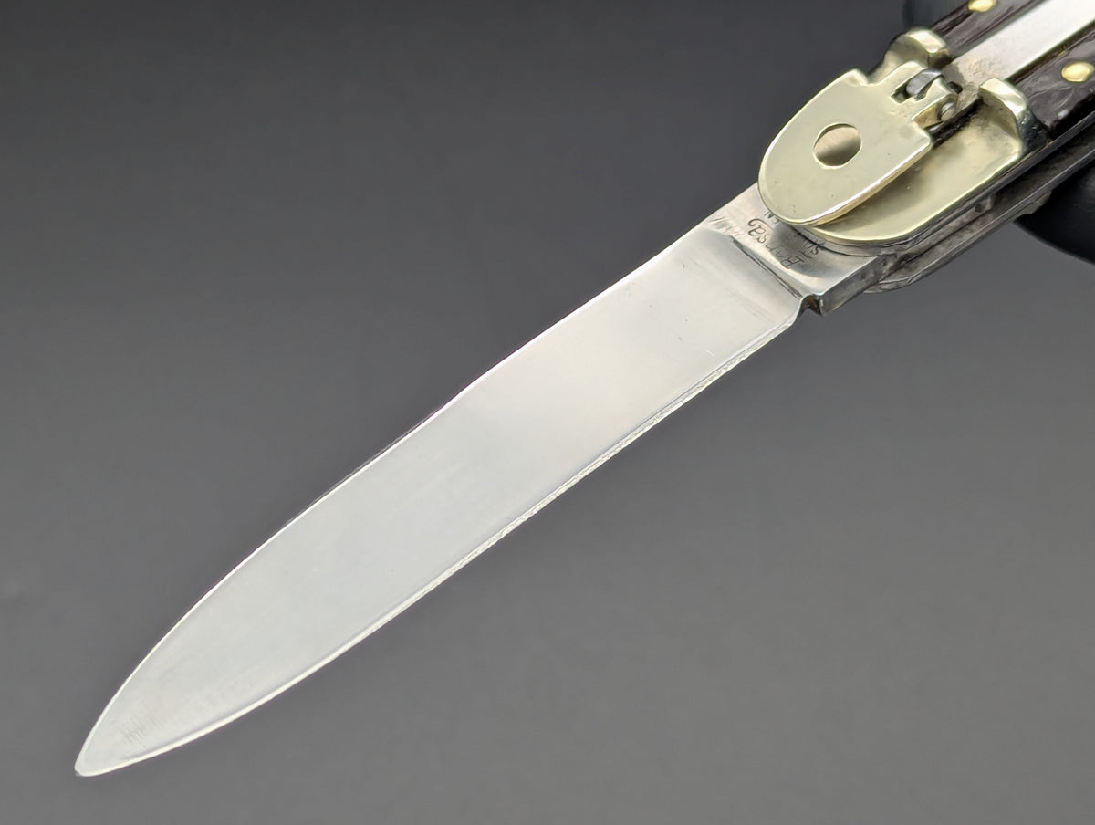 ANTIQUE BONSA "SPRINGER" SWITCHBLADE LEVERLOCK KNIFE