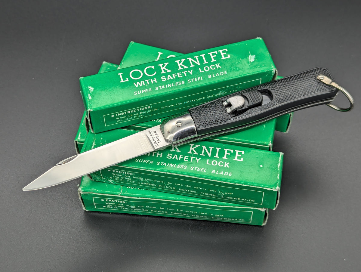 80's NOS GERMAN AUTO CLONE LOCKING AUTOMATIC KNIFE