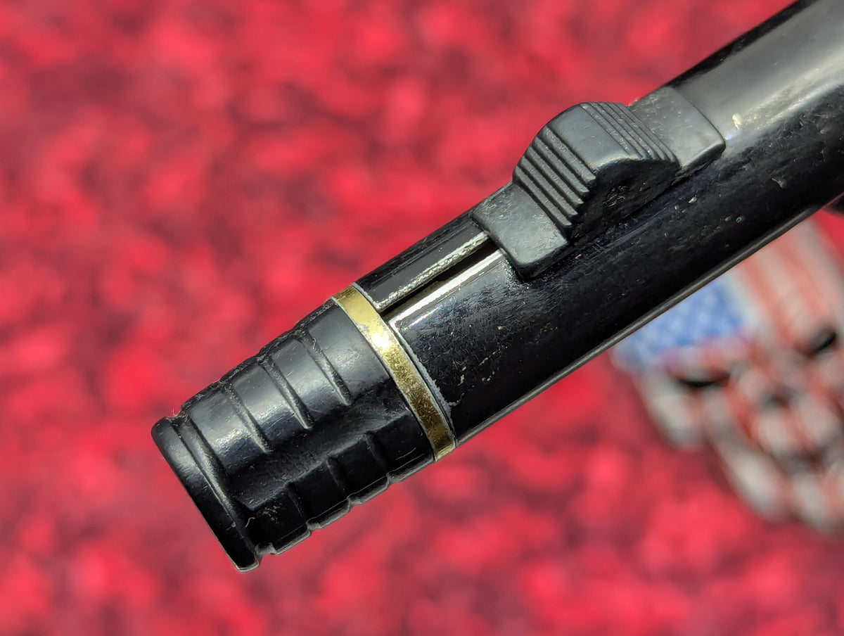 Vintage BELL Brand D/A OTF Gentleman's Pen Black & Chrome