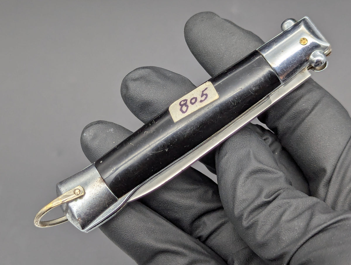 6.5" VINTAGE MICKEY EARS RIZZUTTO STYLE SWITCHBLADE KNIFE 1