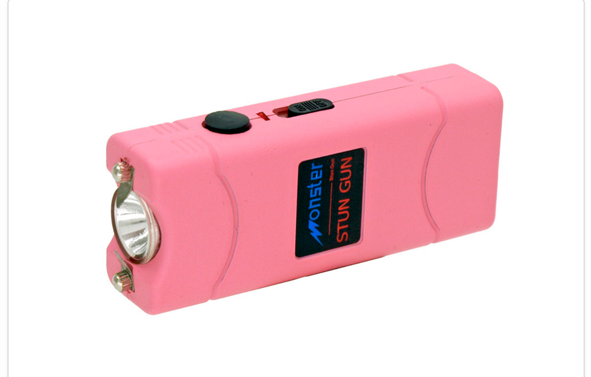 PINK ULTRA MINI LED FLASHLIGHT STUN GUN
