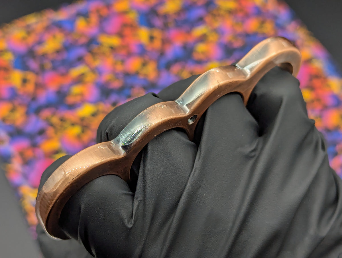 Antique Copper Classic Lincolns Brass Knuckles