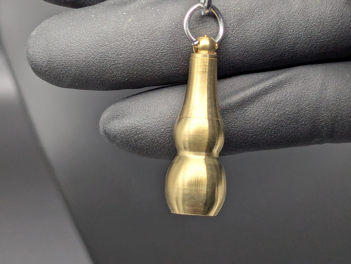 HIDDEN TOOTSKI SPOON AND GOURD JAR PARTY KEYRING