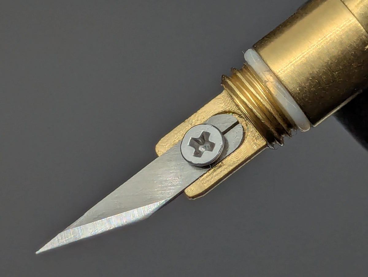 SOLID BRASS BOTTLE OPENER AND RAZOR MULTI TOOL KEYRING