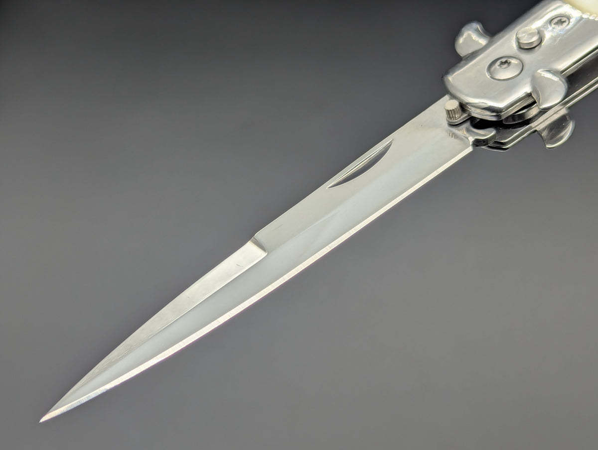 FAUX PEARL MILANO DIABLO STILETTO