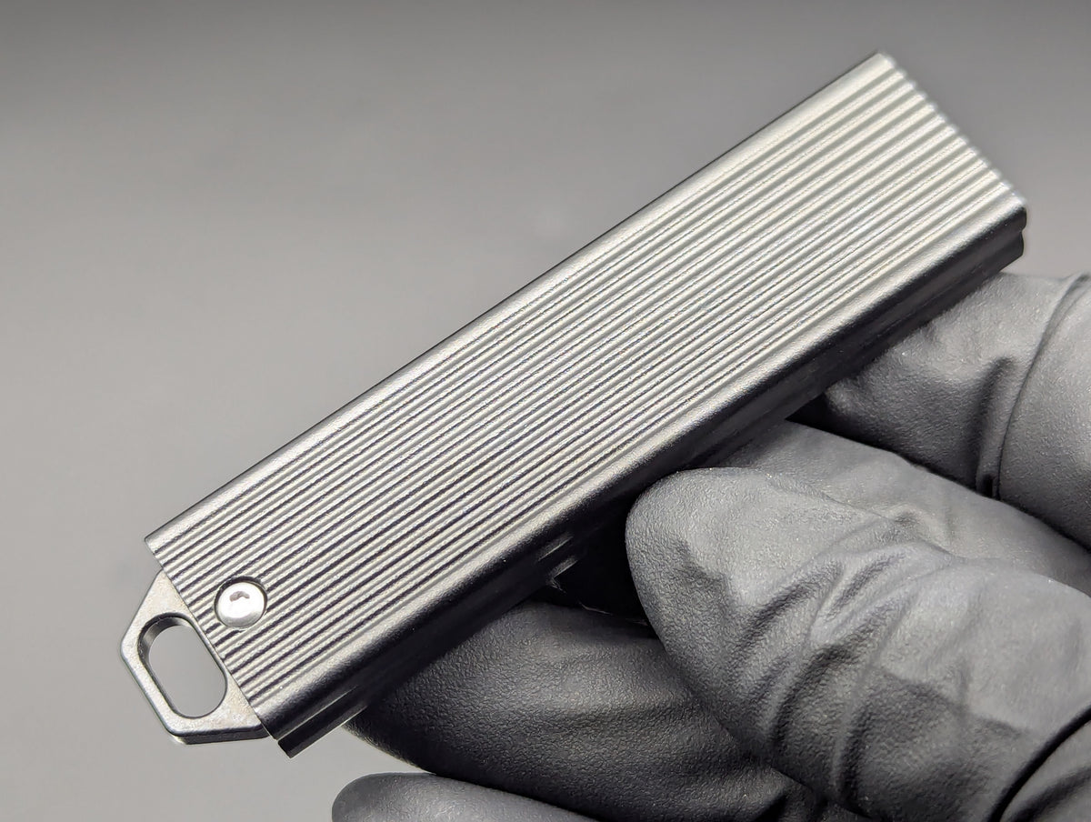EDC D2 KEYRING GRAVITY UTILITY KNIFE BLACK