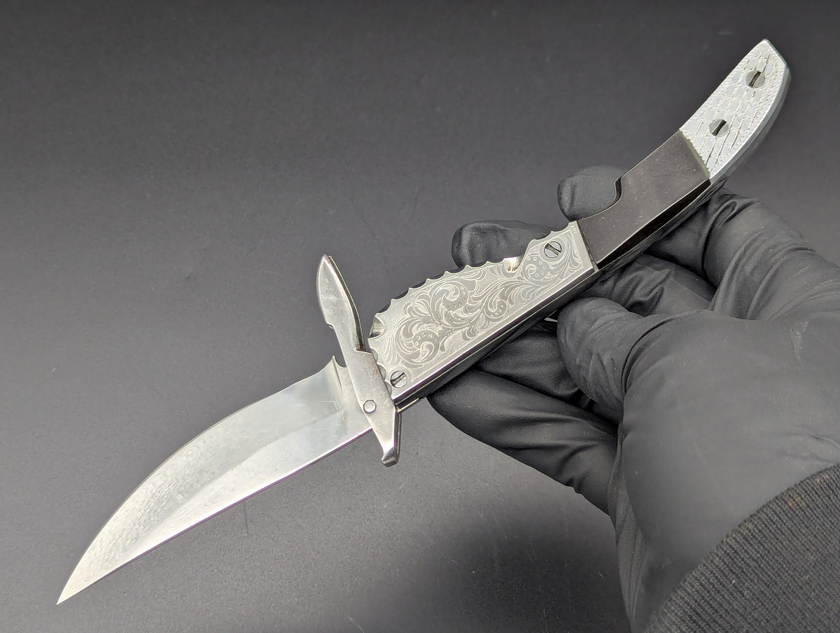 80's Soviet Era Russian Prison Swinguard Switchblade Knife