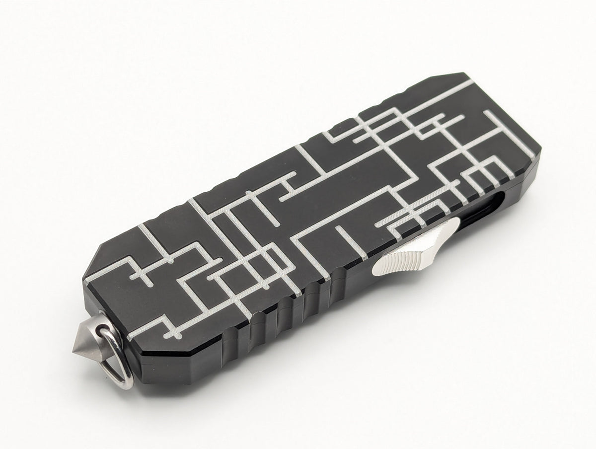NEW GEN CNC MACHINED D/A OTF BOX CUTTER BLACK