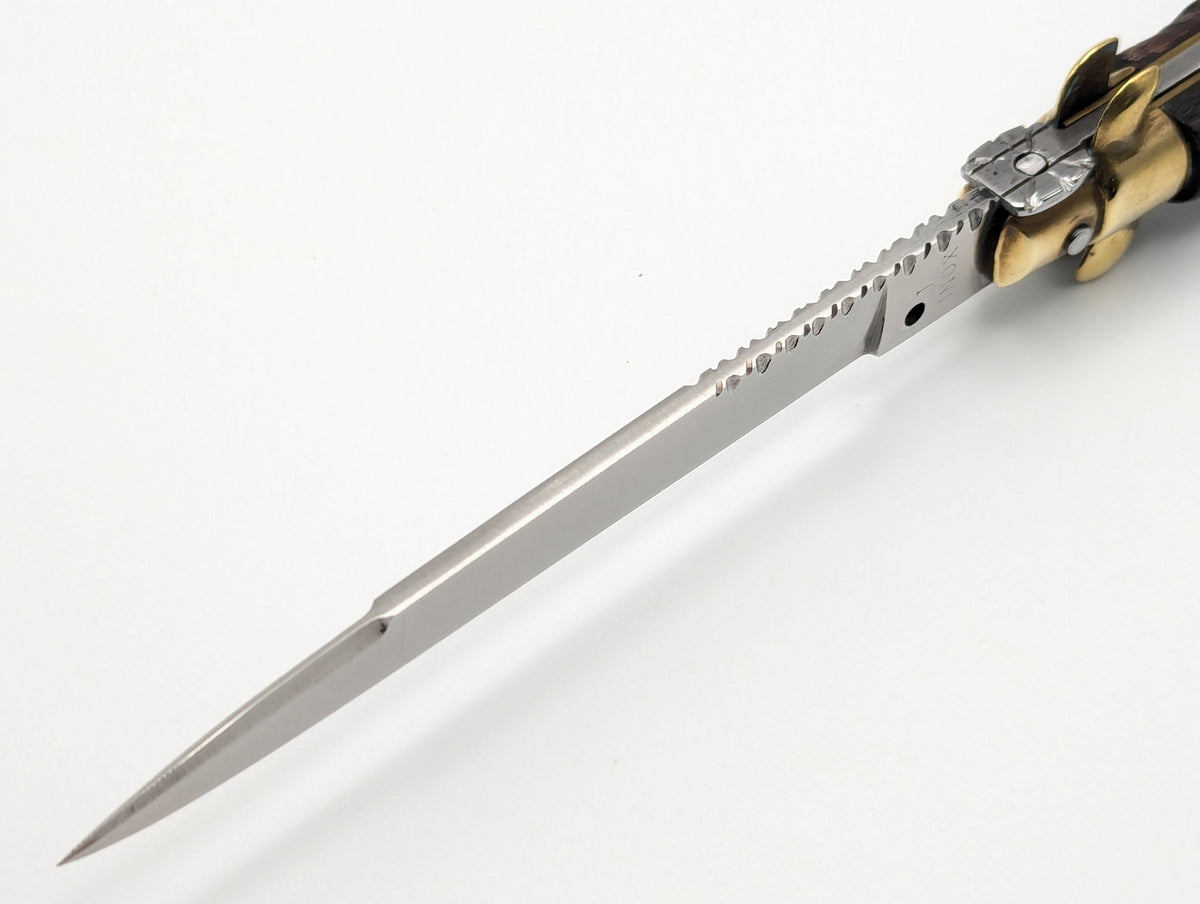 Vintage 11" J INOX Custom Handmade Italian Stiletto