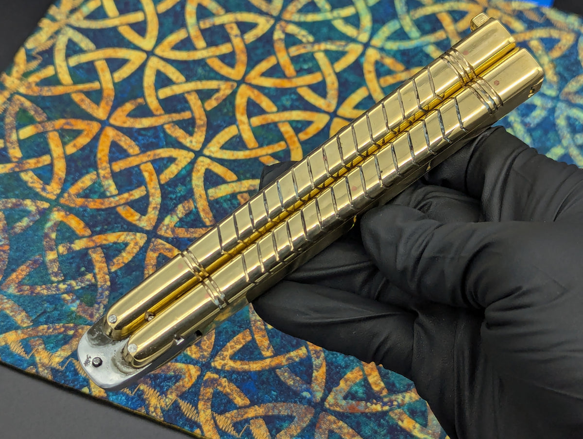 Manila Blade Ultra Heavy Brass FHM Balisong