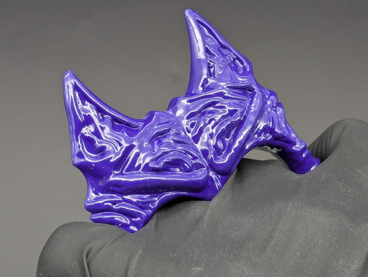 PURPLE ABS WEREWOLF SELF DEFENSE KEYRING