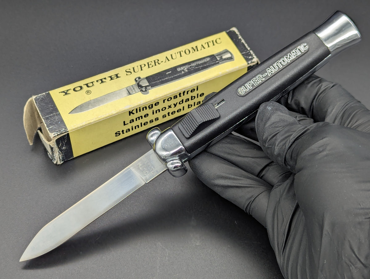 NOS Vintage Youth Super Automatic OTF Knife