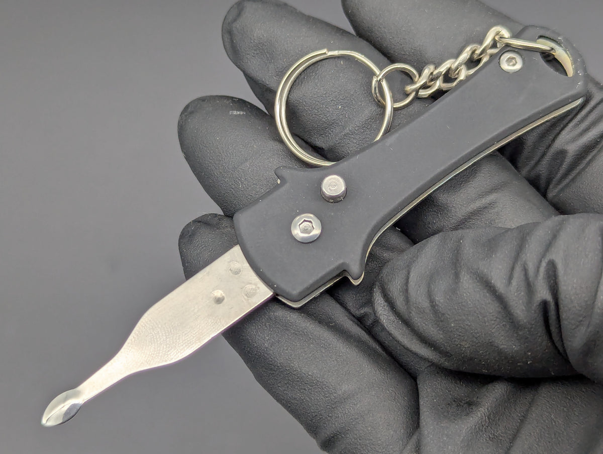 MINI SPOON SWITCHBLADE KEYRING