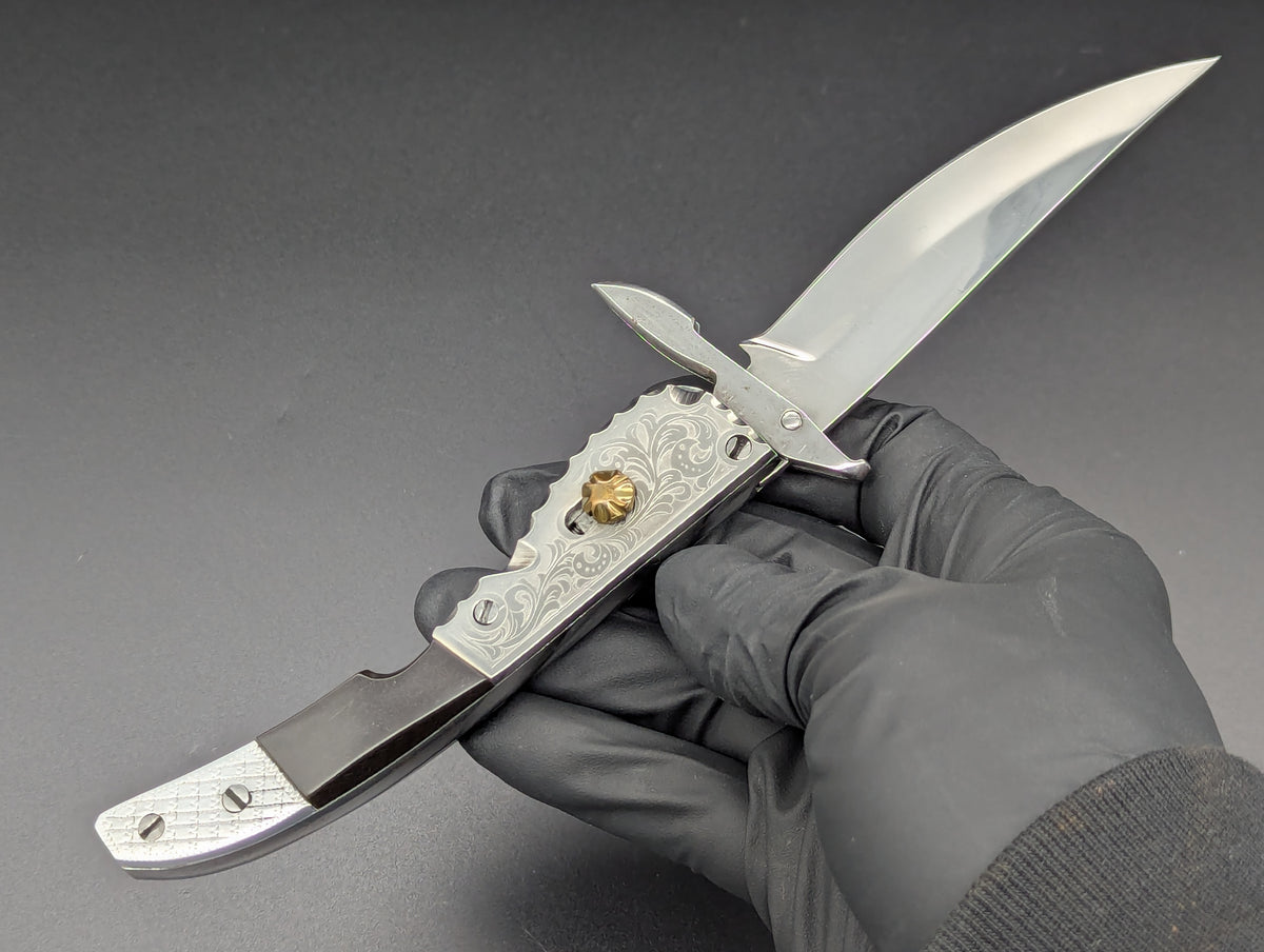 80's Soviet Era Russian Prison Swinguard Switchblade Knife