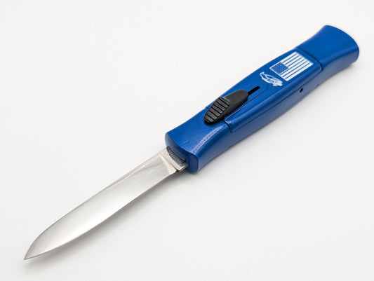 80's Retro Vintage Italian Made OTF Knife BL/EF