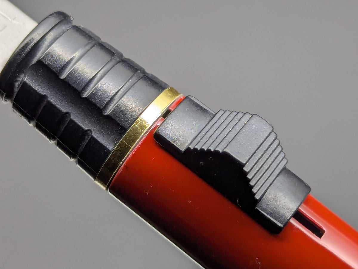 Vintage BELL Brand D/A OTF Gentleman's Pen Red & Gold