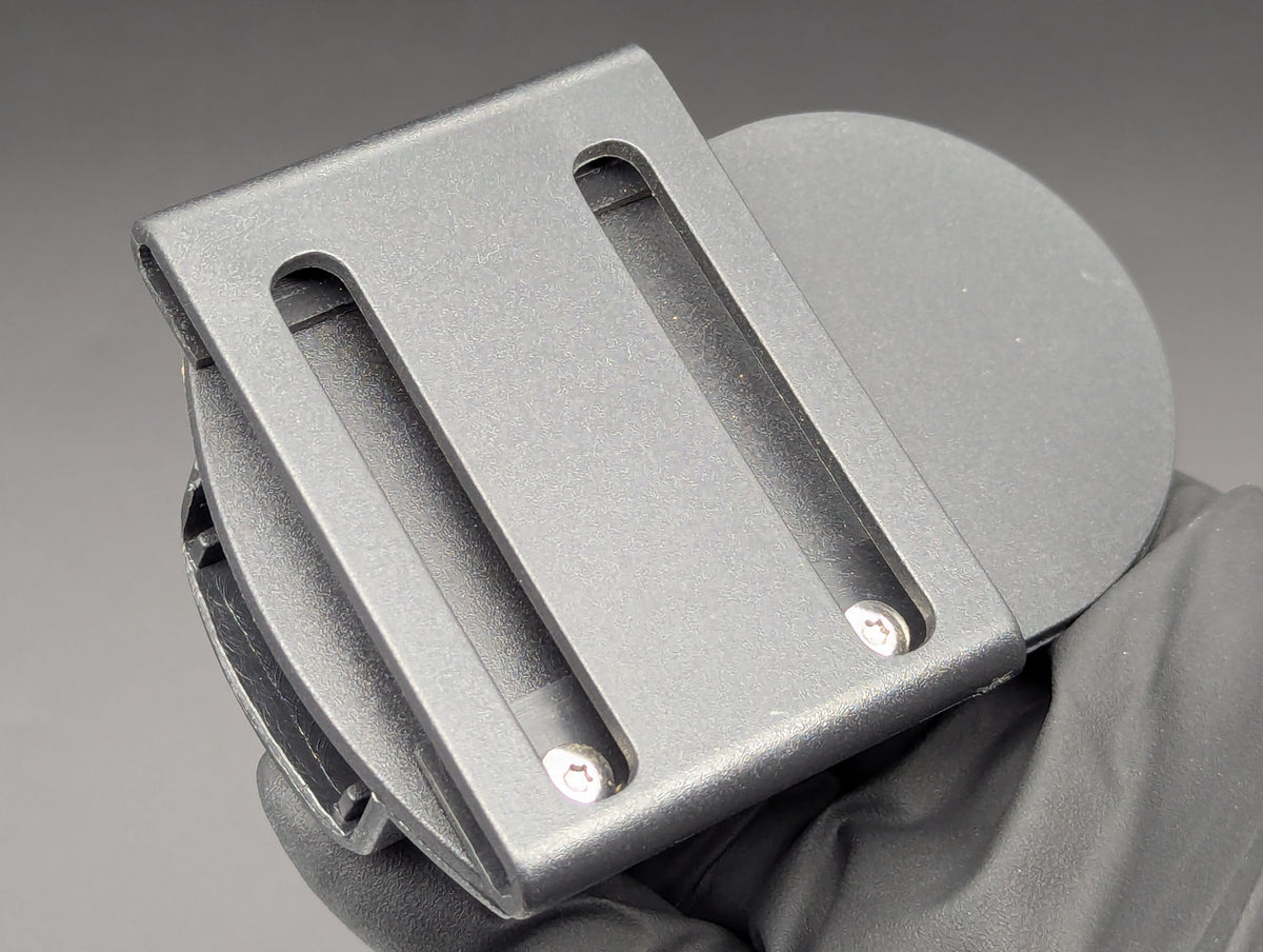 BALISONG BELT SHEATH CARRY CASE BLACK ABS
