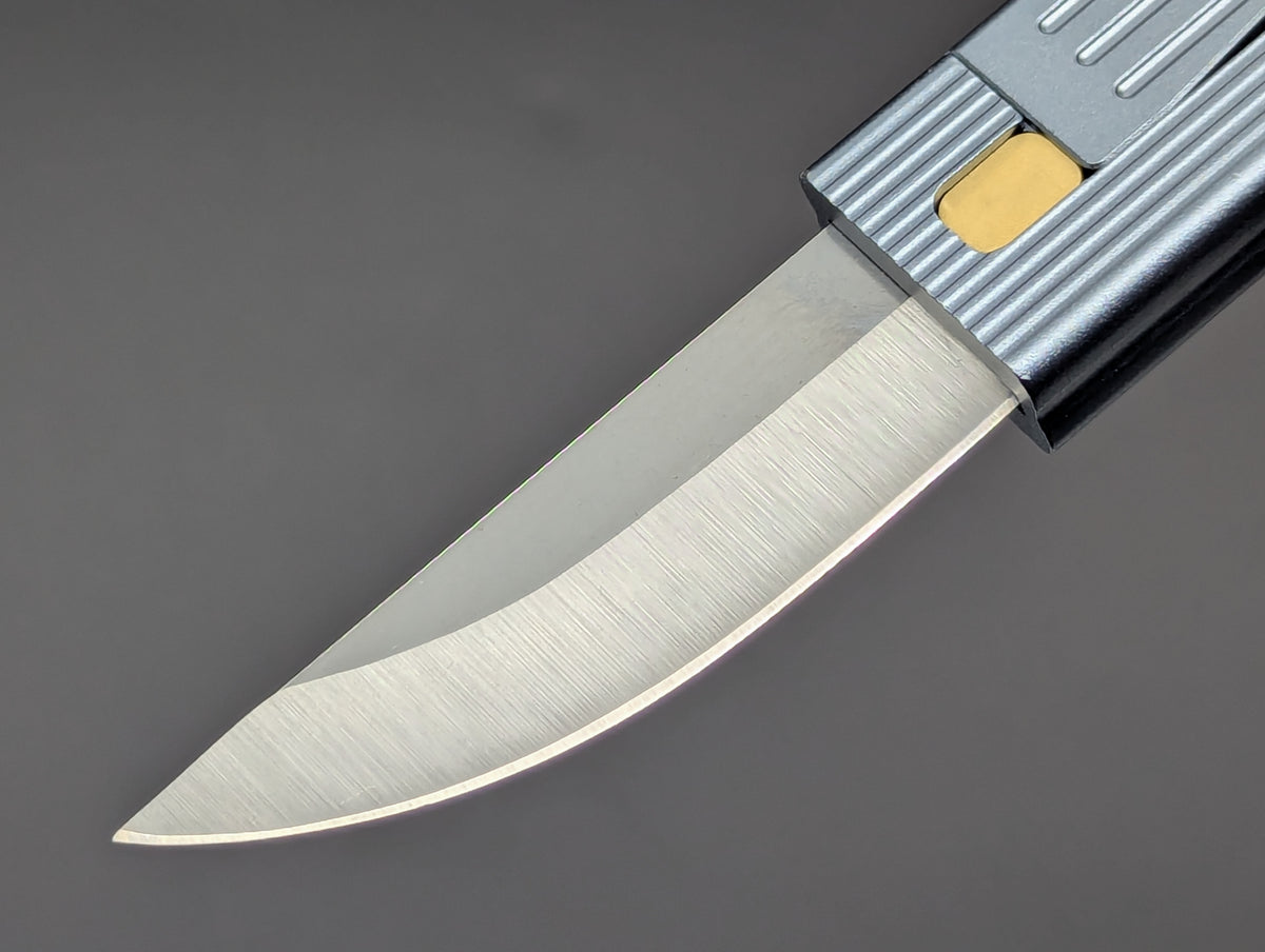 EDC D2 KEYRING GRAVITY UTILITY KNIFE GREY