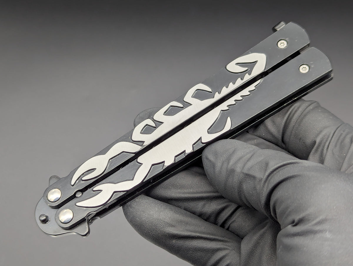 Black Scorpion Balisong Trainer
