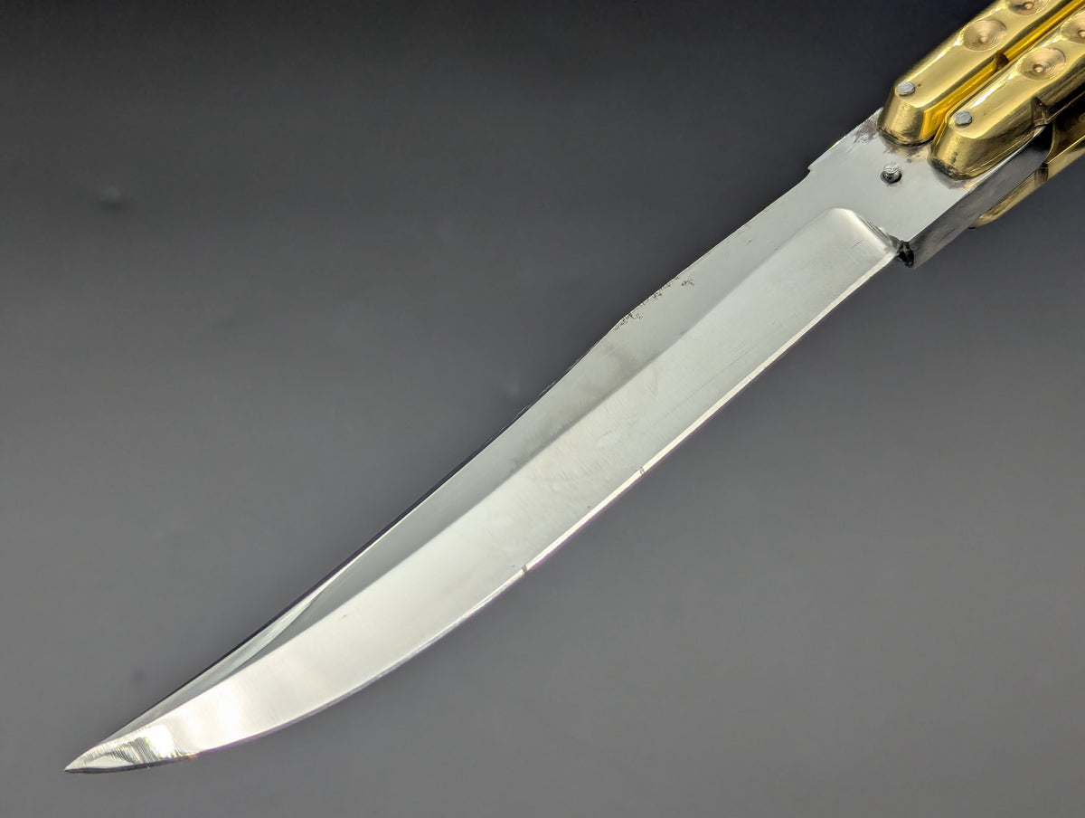 394G ULTRA HEAVYWEIGHT PHILIPPINES HANDMADE BALISONG 2T CLIP