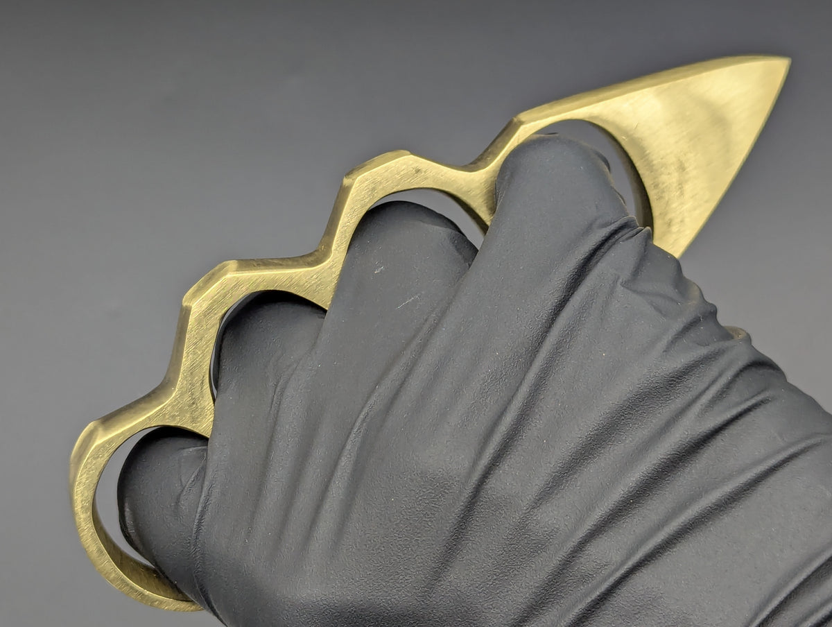 Scorpion Tail Solid Brass Knuckle Duster