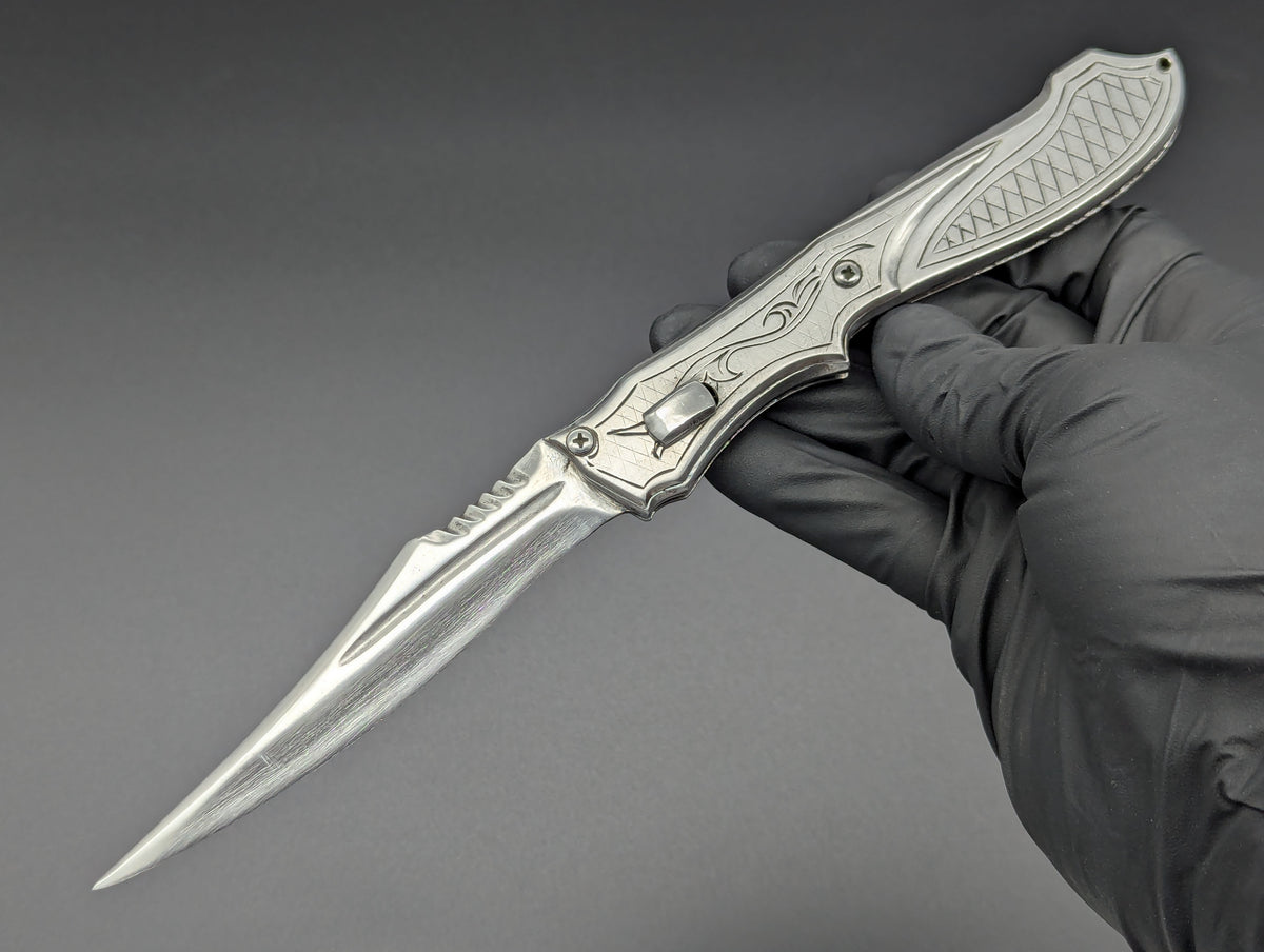 80's Soviet Era RPK SOLID STEEL Switchblade Knife
