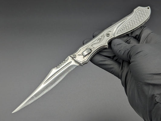 80's Soviet Era RPK SOLID STEEL Switchblade Knife