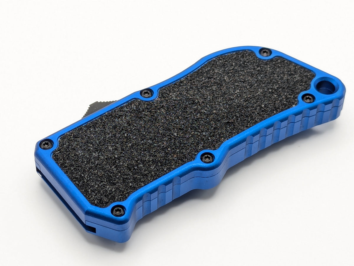 Blue D/A Box Cutter OTF Knife