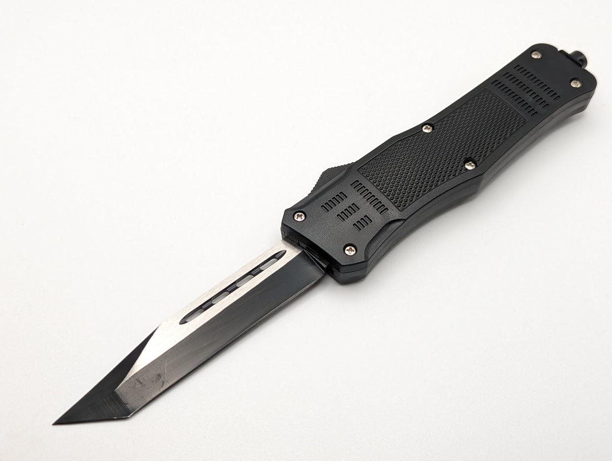9" Composite D/A CQC Tanto OTF Knife