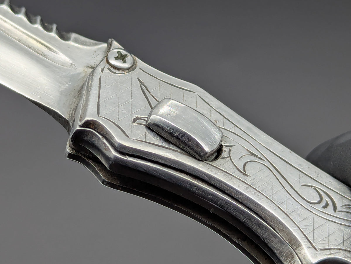 80's Soviet Era RPK SOLID STEEL Switchblade Knife