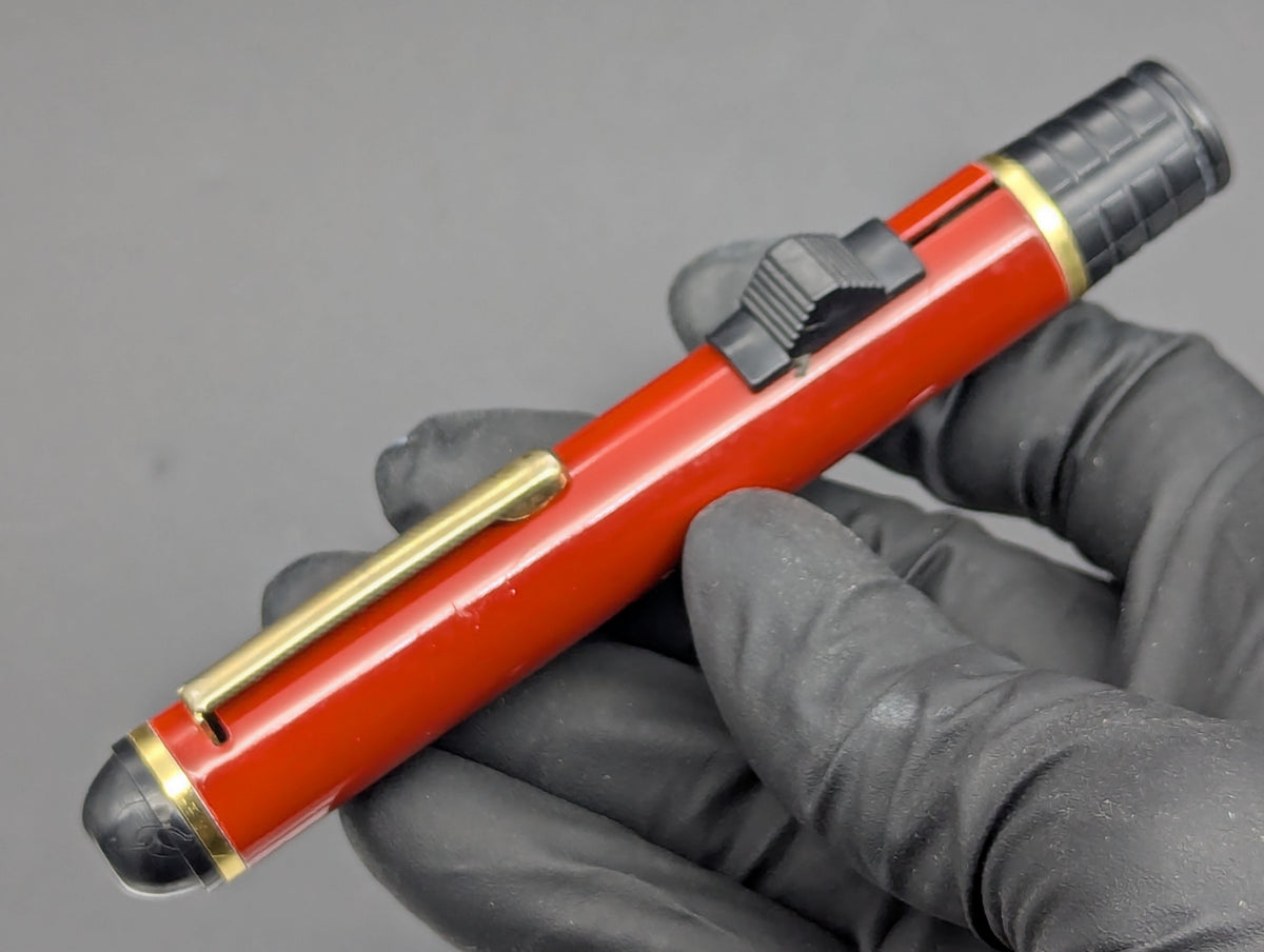 Vintage BELL Brand D/A OTF Gentleman's Pen Red & Gold