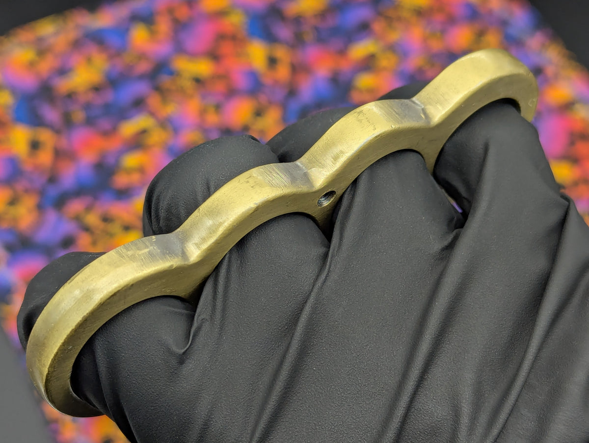 Antique Bronze Classic Lincolns Brass Knuckles