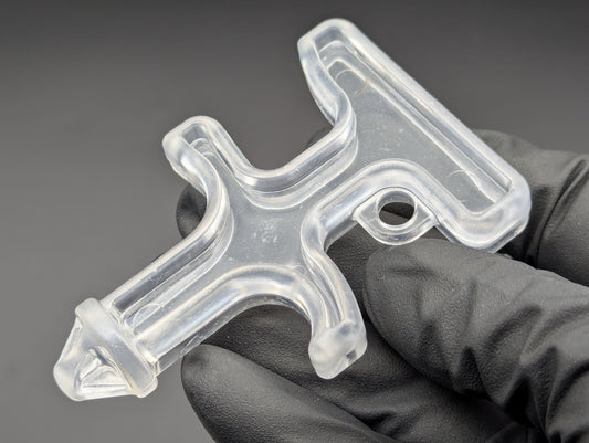 CLEAR COMBAT TECHNOLOGIES IMPACT PLASTIC SELF DEFENSE KEYRINGS