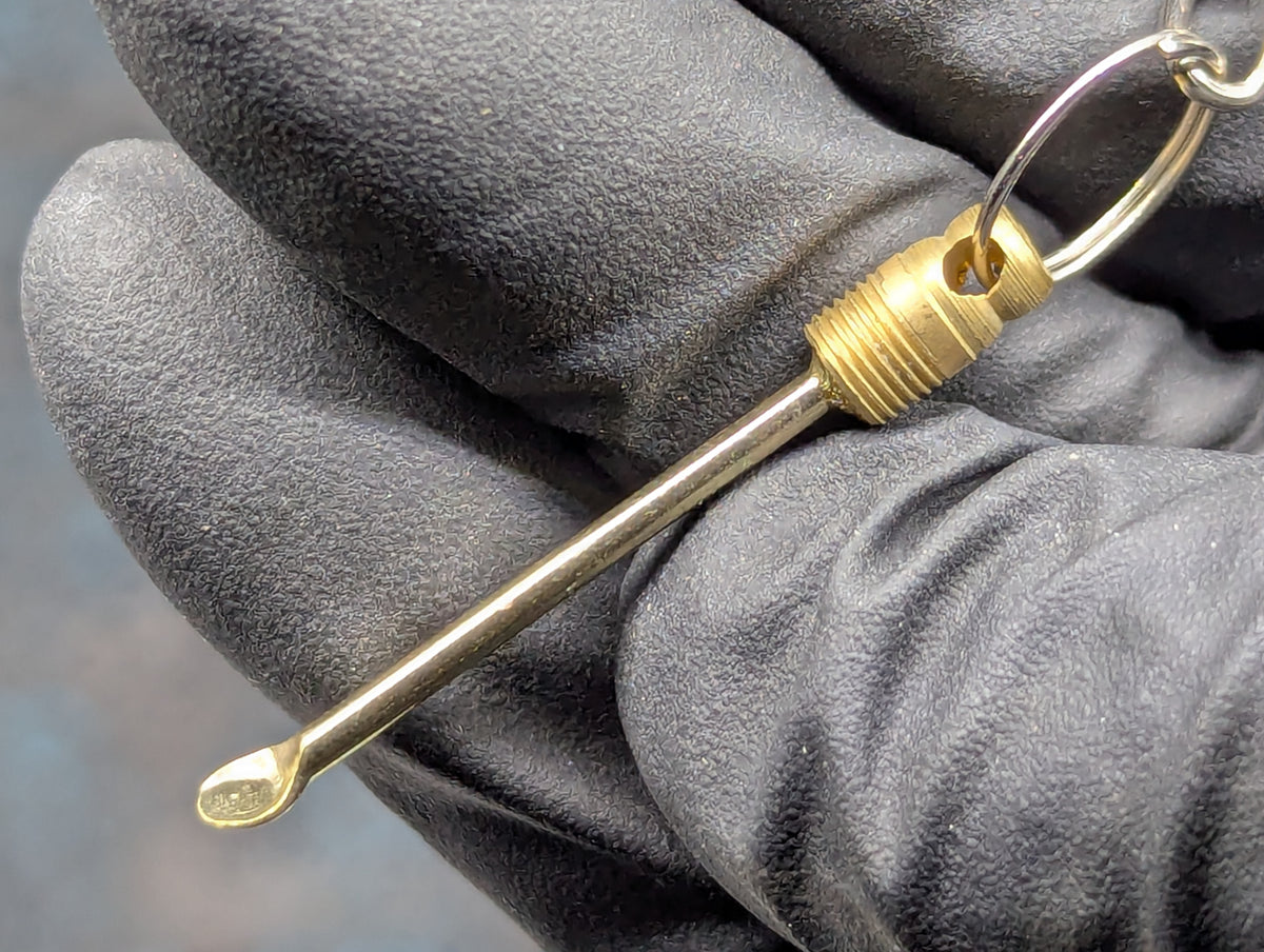 Mini Spoon Novelty Bullet Keychain
