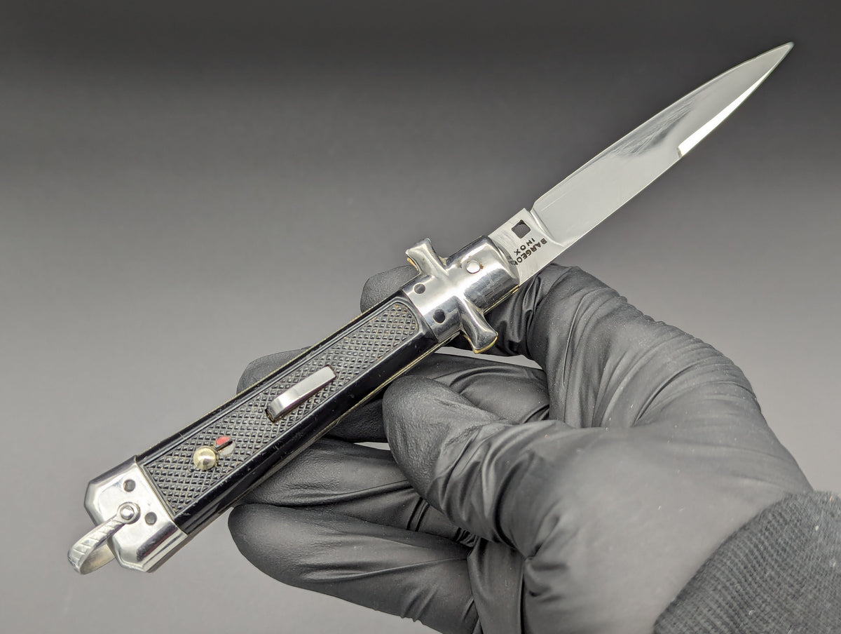 ANTIQUE FRENCH BARGEON MALTESE SWITCHBLADE KNIFE LG