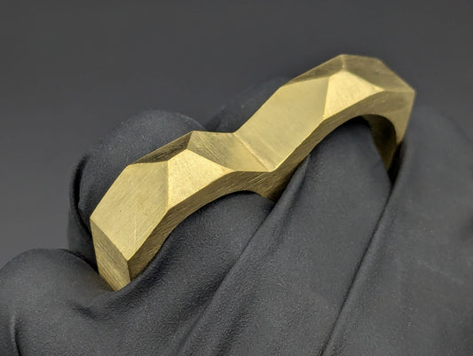 Solid Brass 2 Finger Knuckle Duster