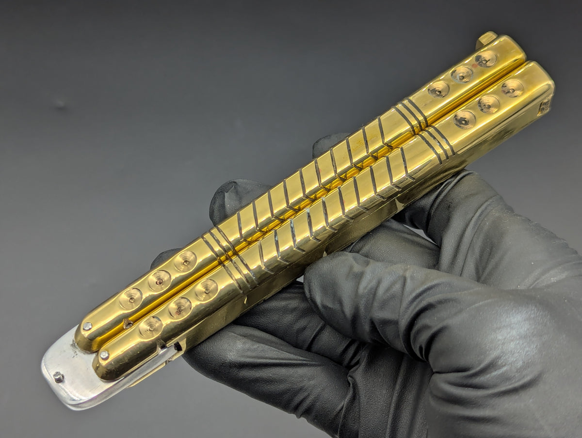 394G ULTRA HEAVYWEIGHT PHILIPPINES HANDMADE BALISONG 2T CLIP