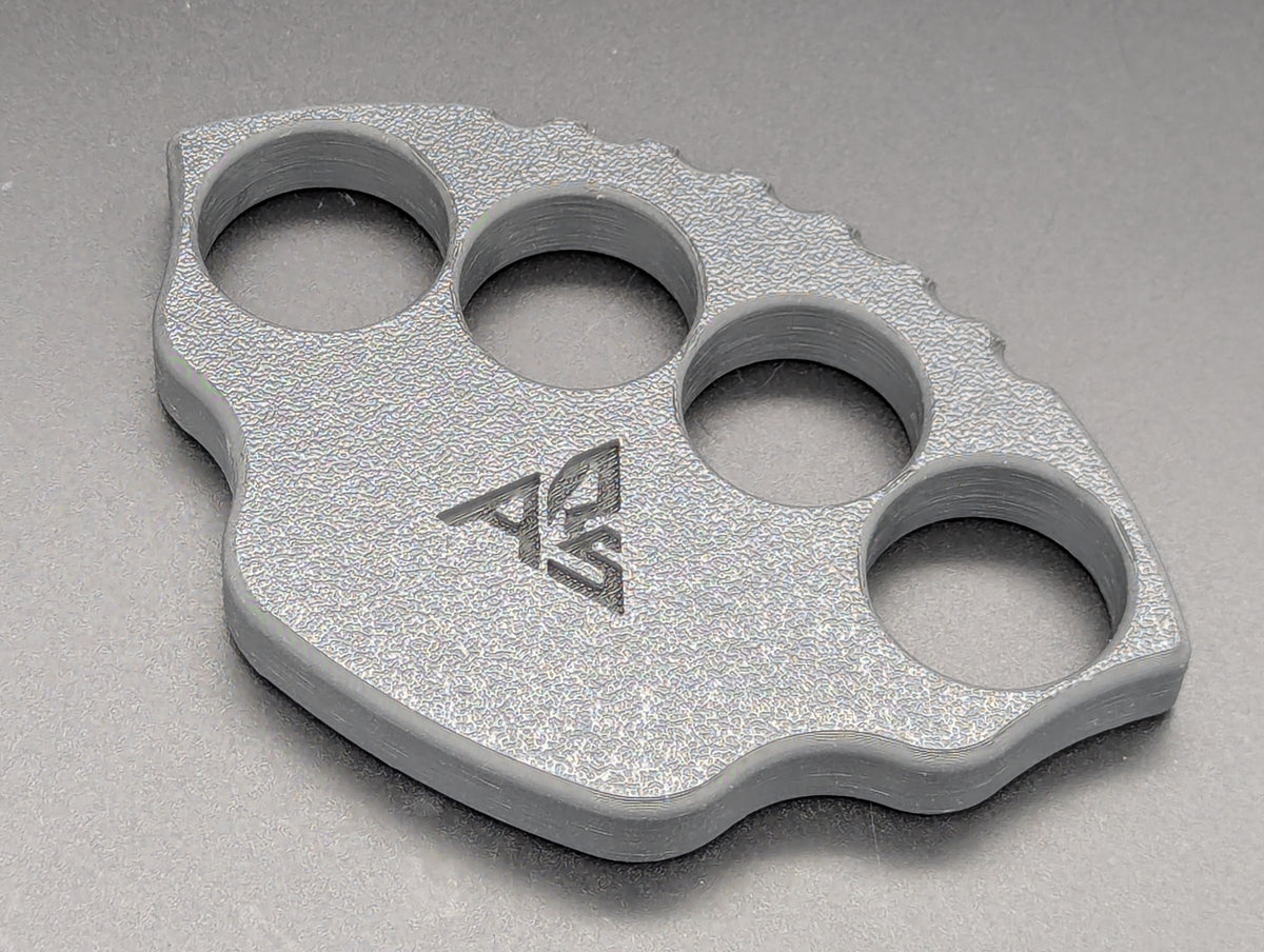 BLACK NPE 1/2" A.R.S. KNIVES 3D PRINTED TITAN KNUCKLE DUSTER