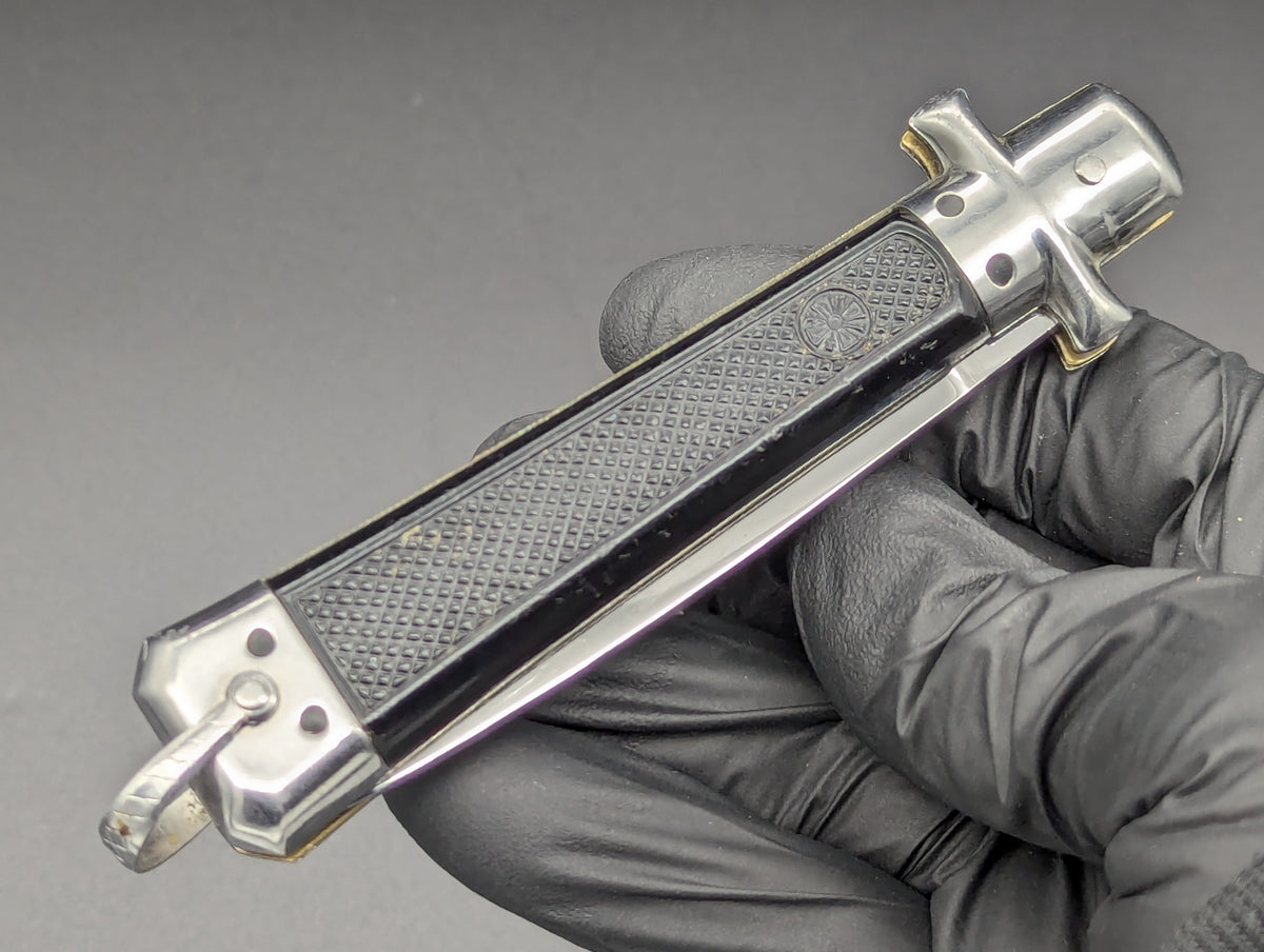 ANTIQUE FRENCH BARGEON MALTESE SWITCHBLADE KNIFE LG